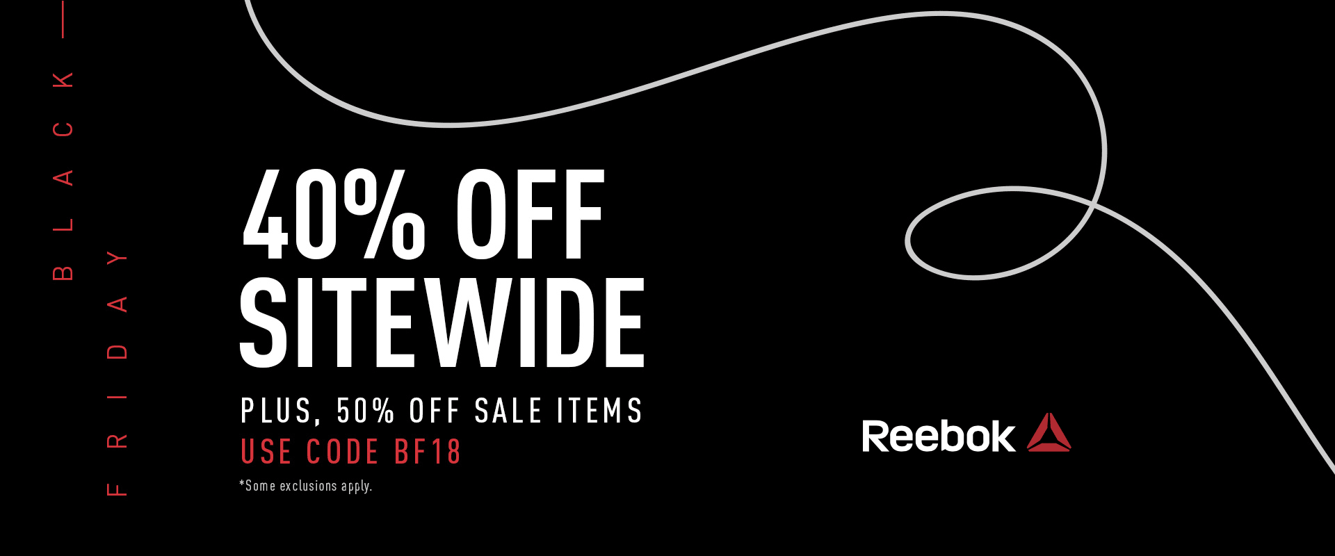 Reebok Mens Athletic Wear Black Friday Sales