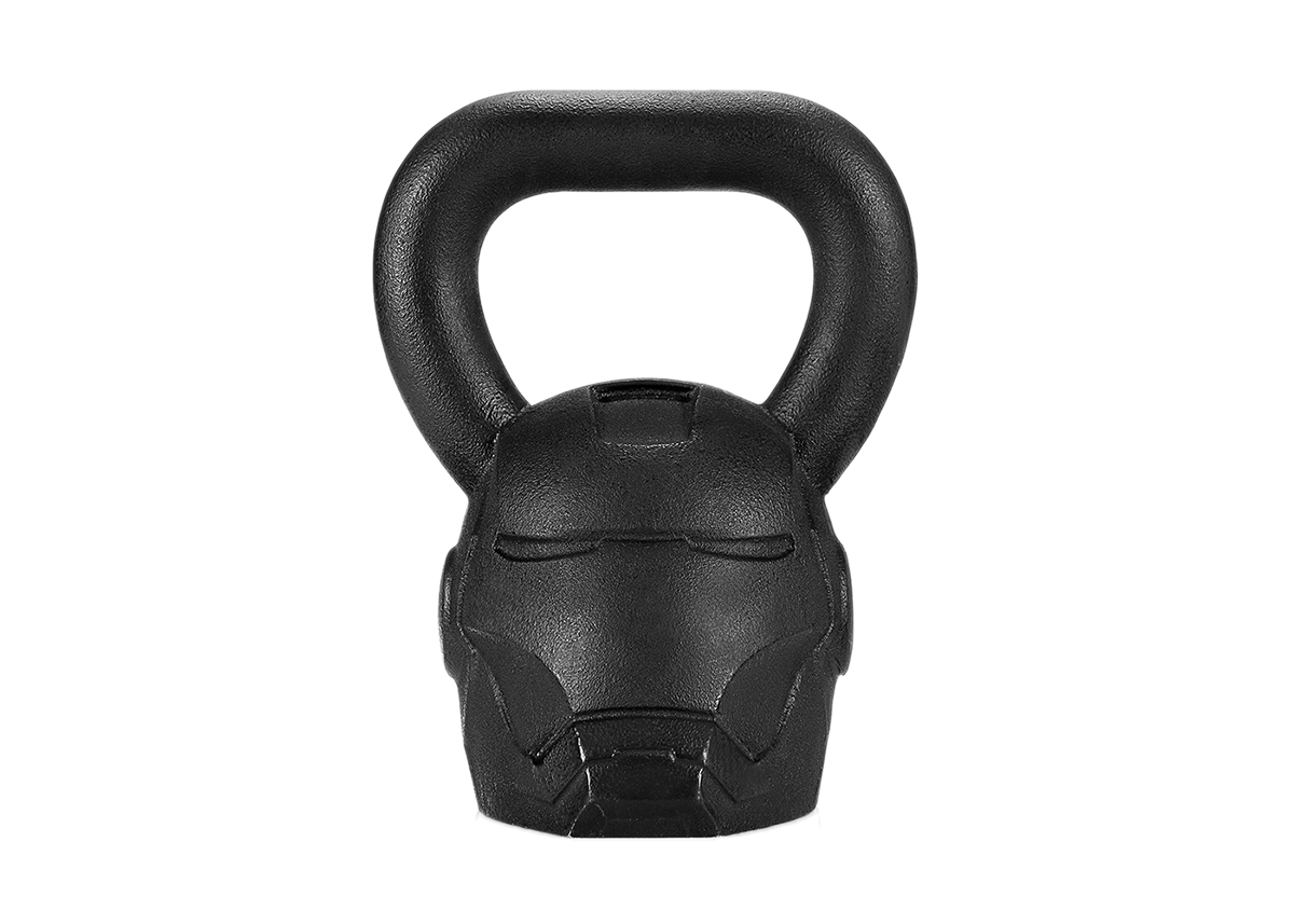 Men's Fitness Gift Guide - Marvel Hero Elite Iron Man Kettlebell