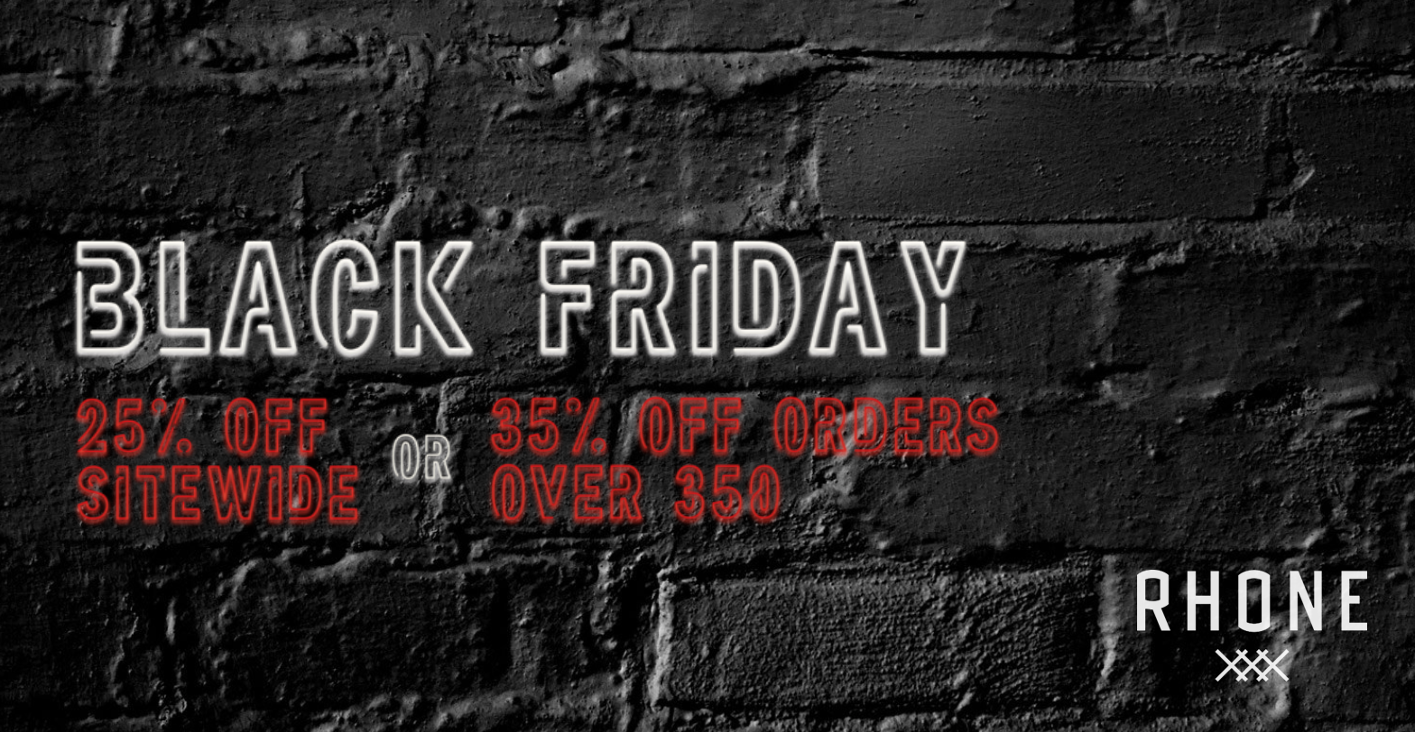 Rhone Mens Athletic Wear Black Friday Sales