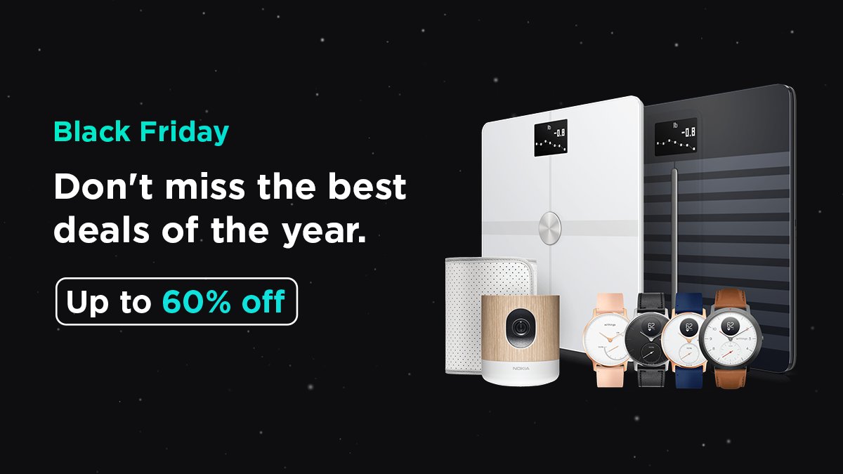 Withings Mens Athletic Wear Black Friday Sales